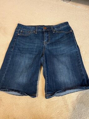 Seven 7 Jeans Dark Blue Sunset Bermuda Shorts - size 8